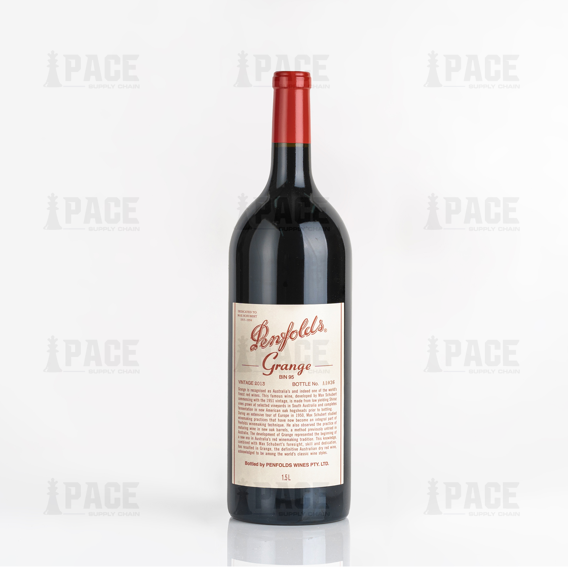 Penfolds Grange Bin 95 Vintage 2013 (1.5L) | Pace Supply Chain